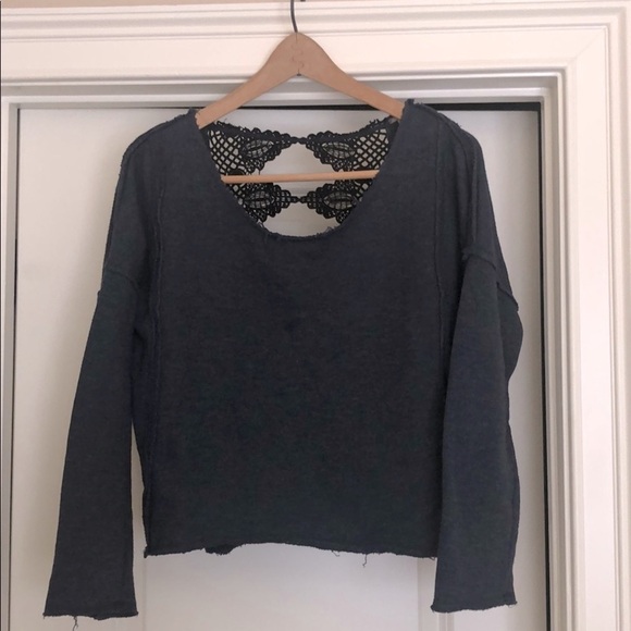 FP crochet back sweatshirt - Picture 3 of 8